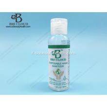 Gel disinfettante per le mani usa e getta al 75% 50 ml